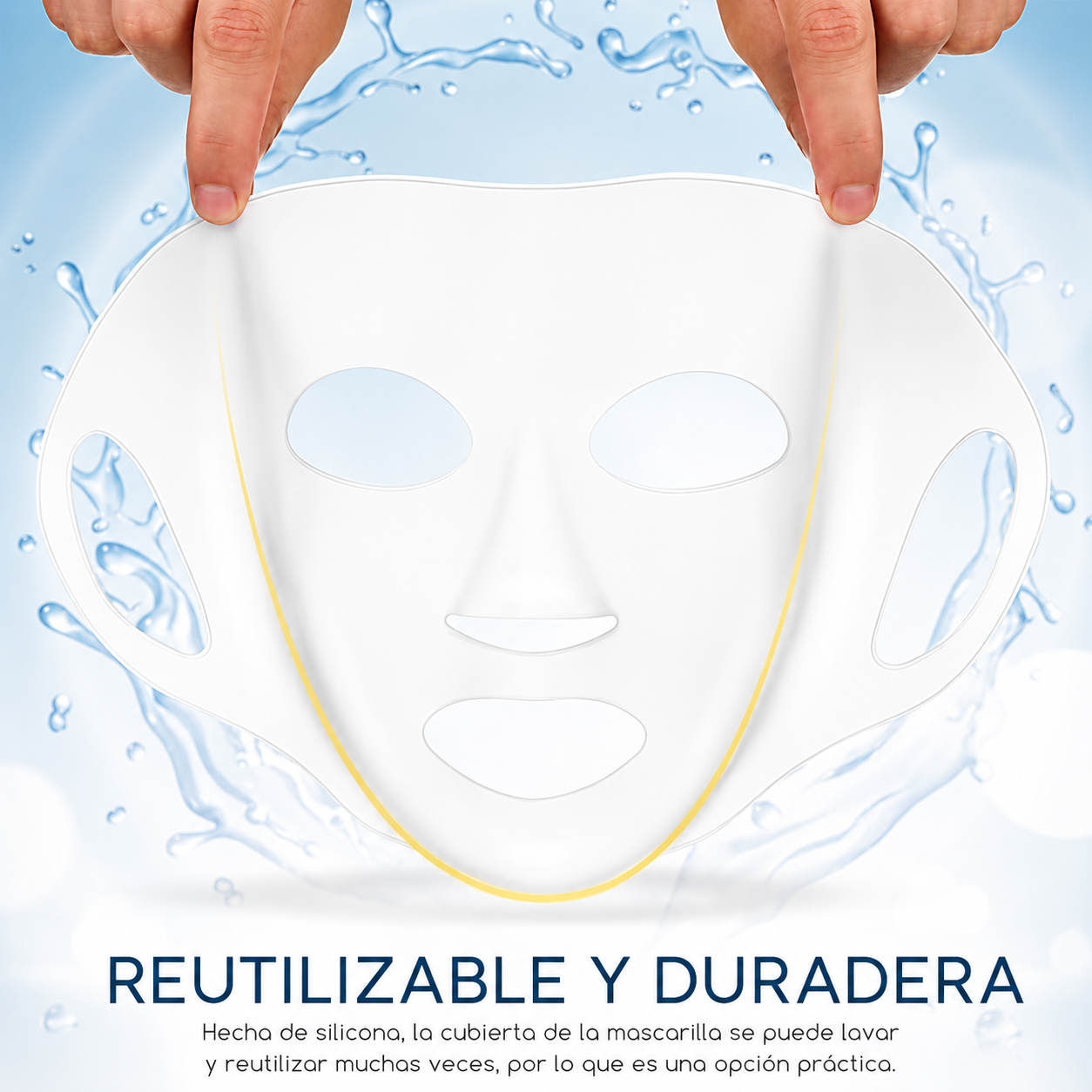 Mascarilla Facial Hidratante en Tela