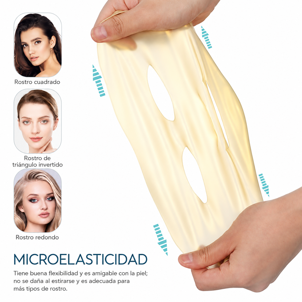 Mascarilla Facial Hidratante en Tela