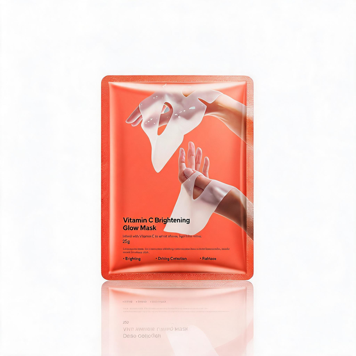 Mascarilla Facial en Tela Iluminadora con Vitamina C