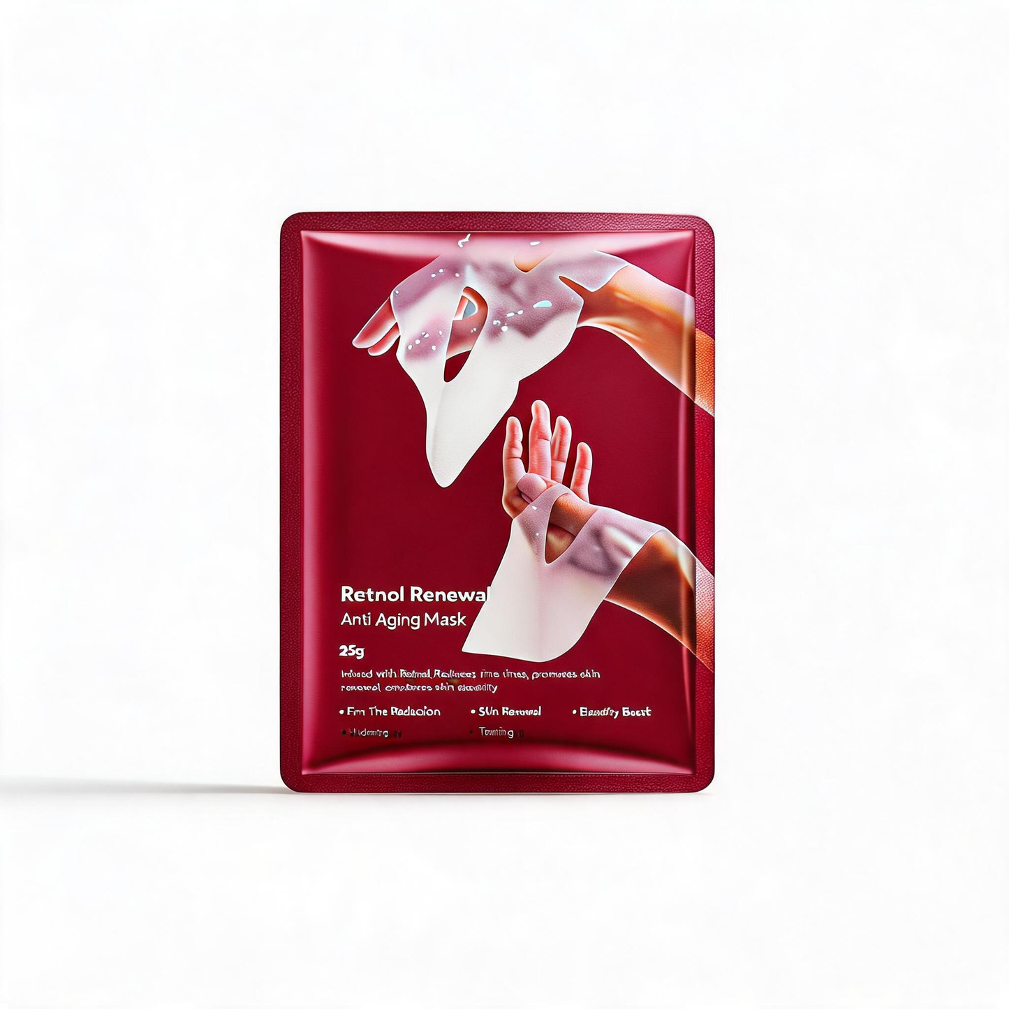 Mascarilla Facial en Tela Antiedad de Renovación con Retinol