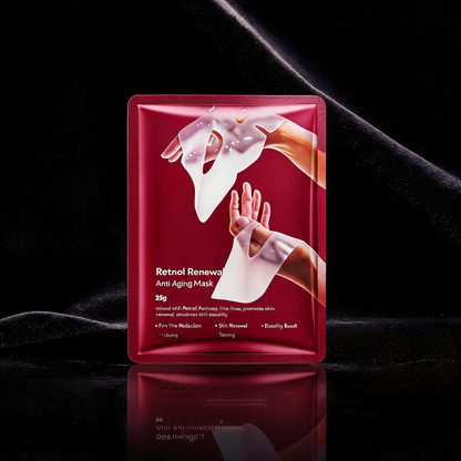 Mascarilla Facial en Tela Antiedad de Renovación con Retinol