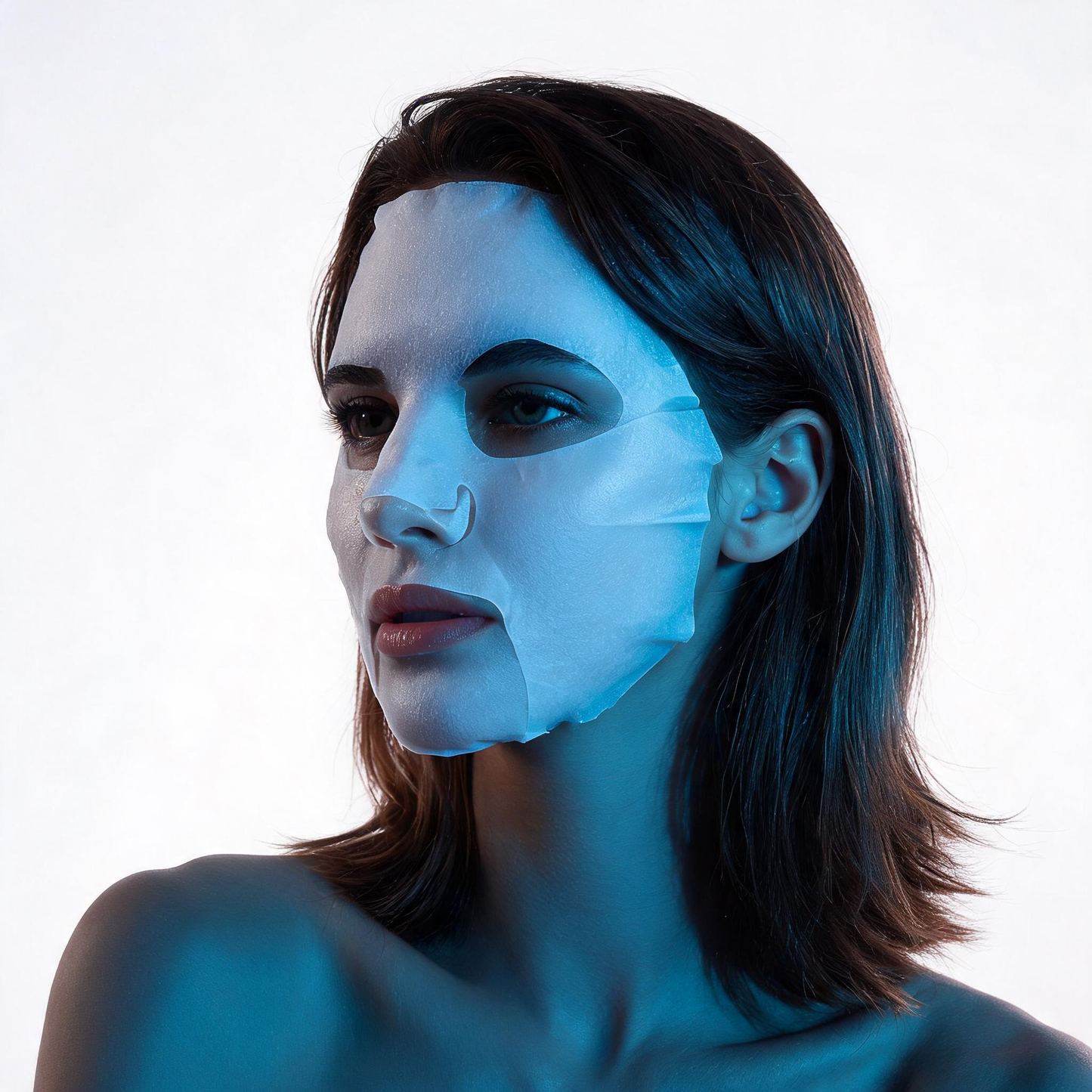 Mascarilla Facial en Tela de Hidratación Intensa con Ácido Hialurónico