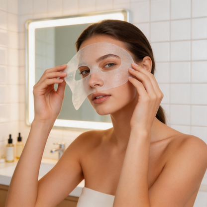 Mascarilla Facial en Tela Purificante con Aceite de Árbol de Té