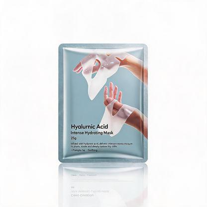 Mascarilla Facial en Tela de Hidratación Intensa con Ácido Hialurónico